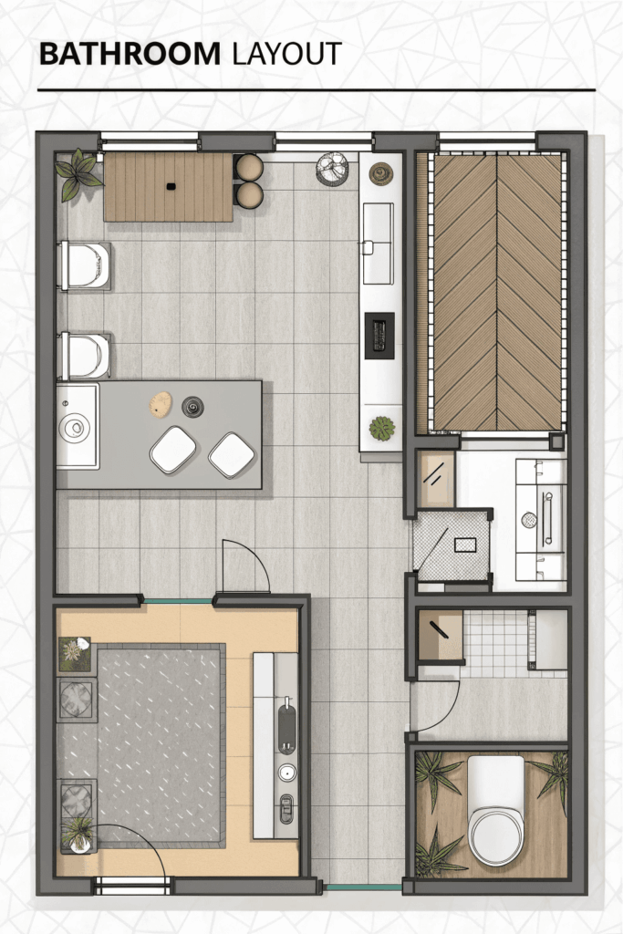 The Blueprint for a Functional Luxury Small Bathroom 