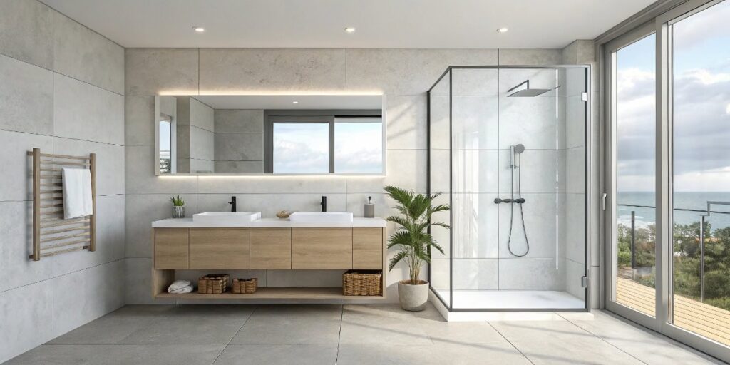 Maximizing Tiny Bathroom Spaces
