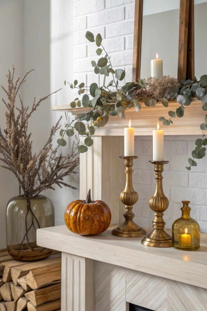 Fall Mantle Styling Tips