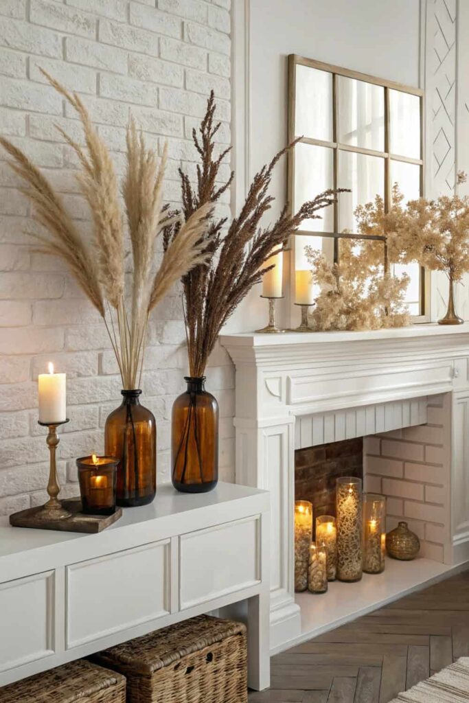 Fall Mantle Ideas for Any Shape