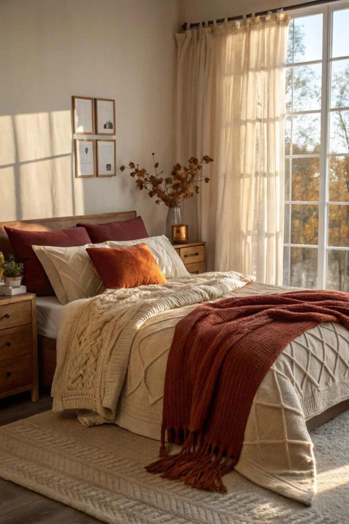 Cozy Fall Bedding Ideas