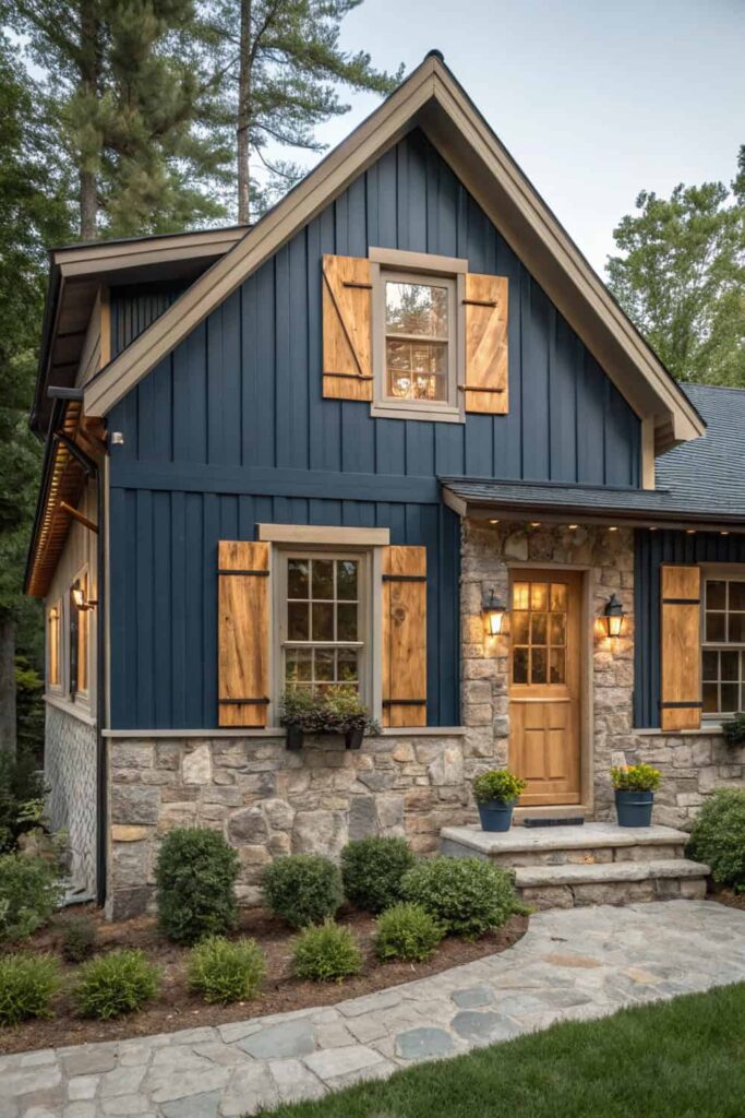 Tactile Blue Exterior