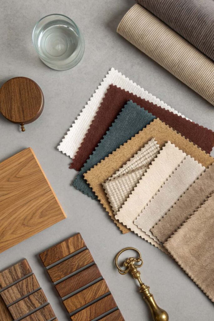Textures to Style Dark Furniture
