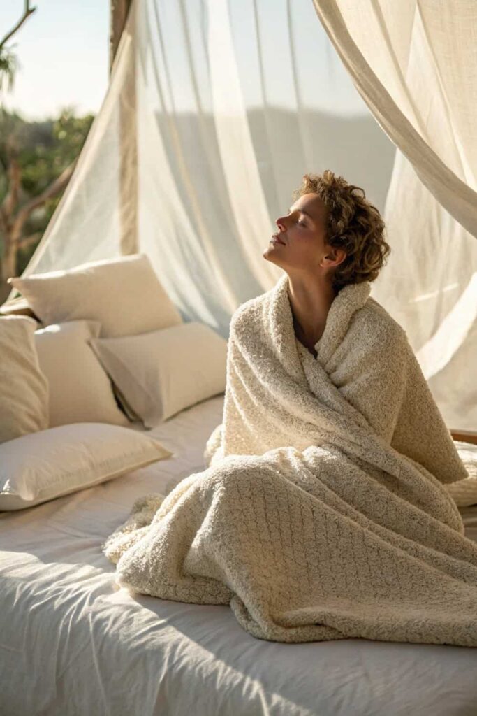 The Cozy Benefits of Bouclé Bedding