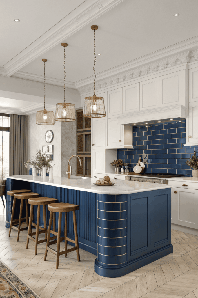 Bold Tiles for Statement Islands