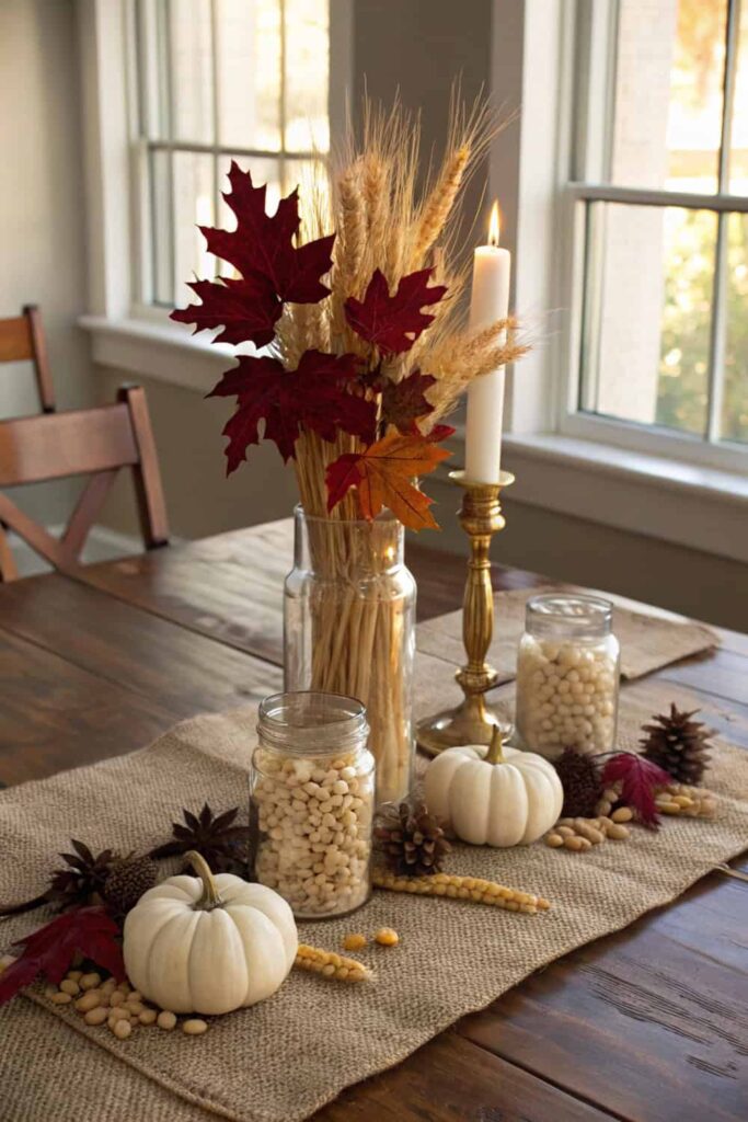 Everyday Items as Thanksgiving Decor