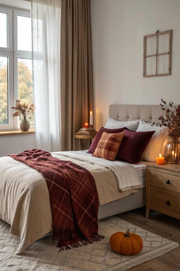 Autumn Bedroom Sanctuary Ideas