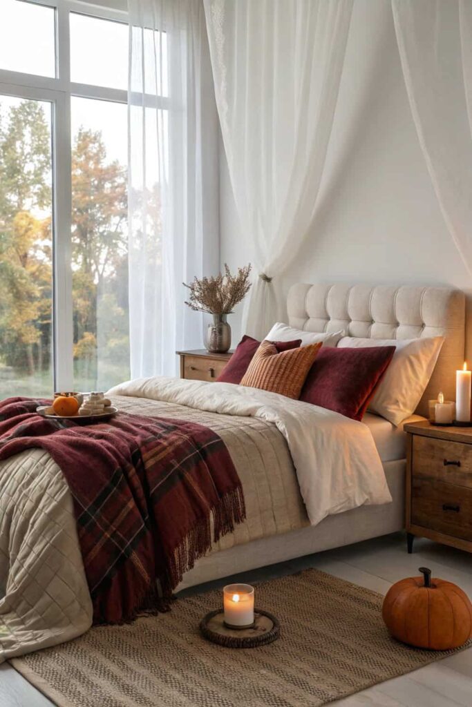 Fall Bedroom Decor Transformation