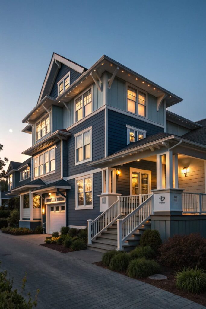 Layered Exterior Colors