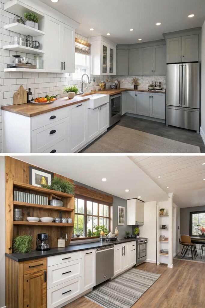 Versatile Kitchen Pantries