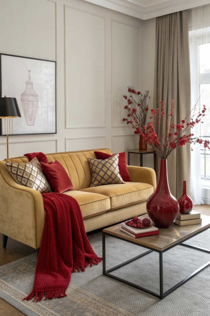 Key Places to Use Cherry Red