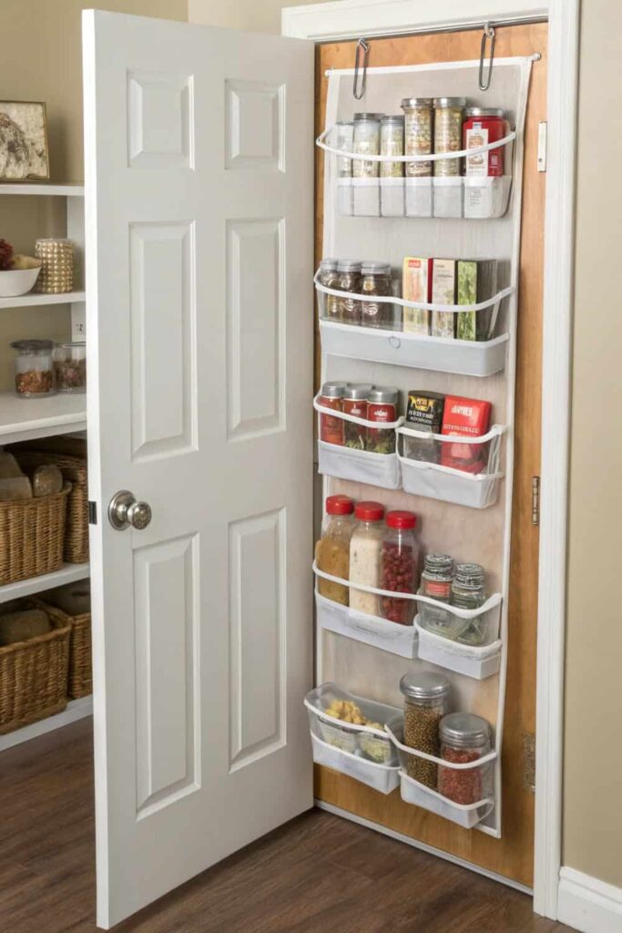  Don't Waste the Door on Your Tiny Pantry
