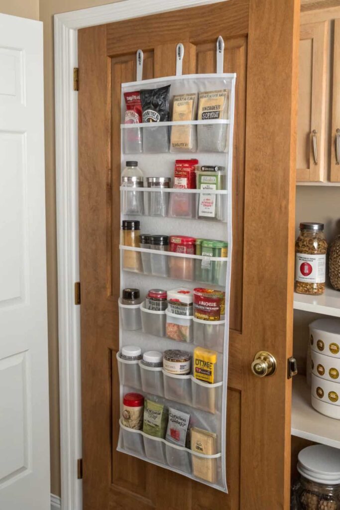Over-the-Door Pantry Storage Hack