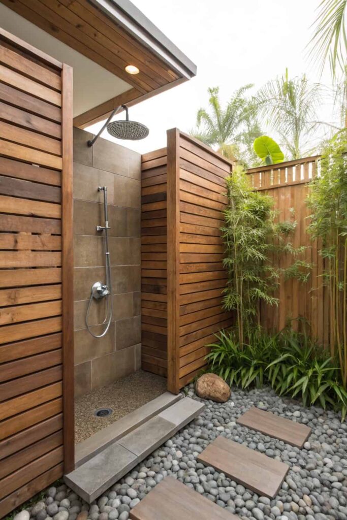 Essential Foot Rinse Station for Clean Patios