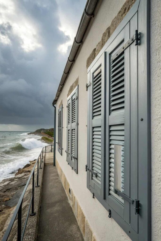 Durable Strength: Metal Window Shutters Exterior