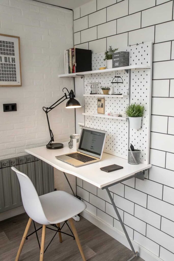 Compact Kitchen Desk