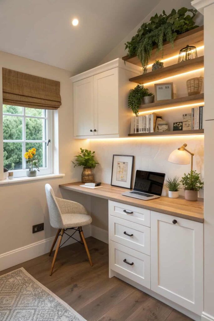 Cozy Corner Workspace