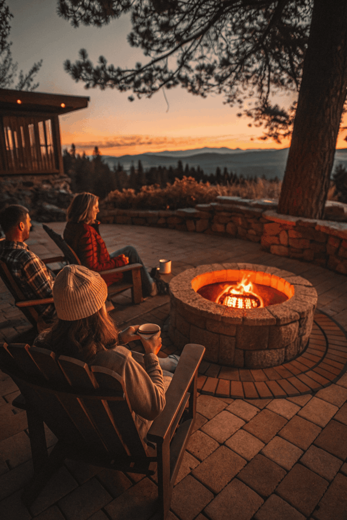 Extend Your Season with an Outdoor Fireplace
