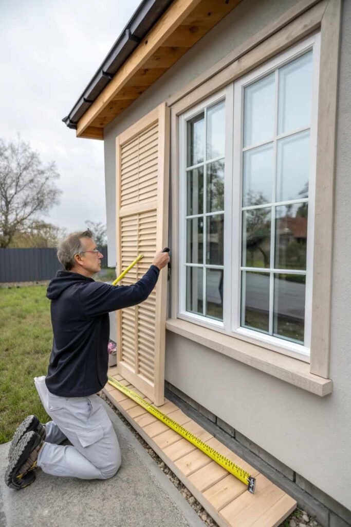 Learn the single most important rule: functional shutters must be exactly half the width of the window opening. We provide crucial tips on choosing the right size and material for your climate.