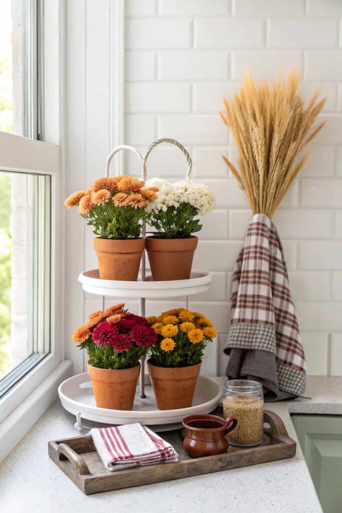 Small Space Fall Kitchen Decor Ideas