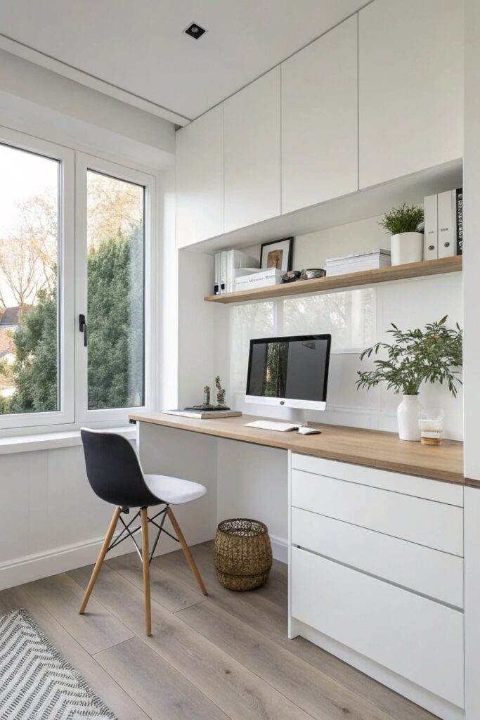 Minimalist Kitchen Workspace

