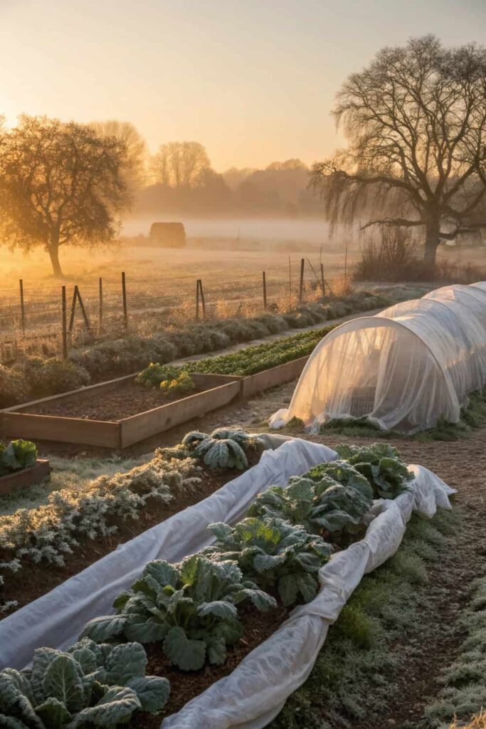 Frost Protection for Fall Gardens