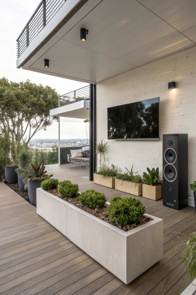 Seamless Outdoor Movie Night Setup