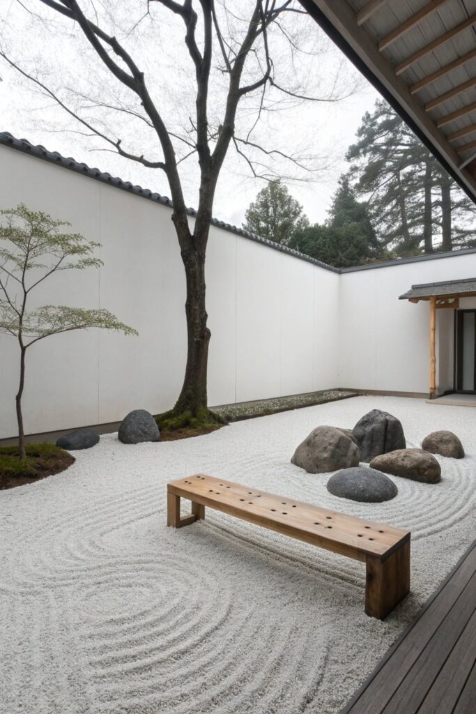 Peaceful Zen Garden Backyard Oasis Nook