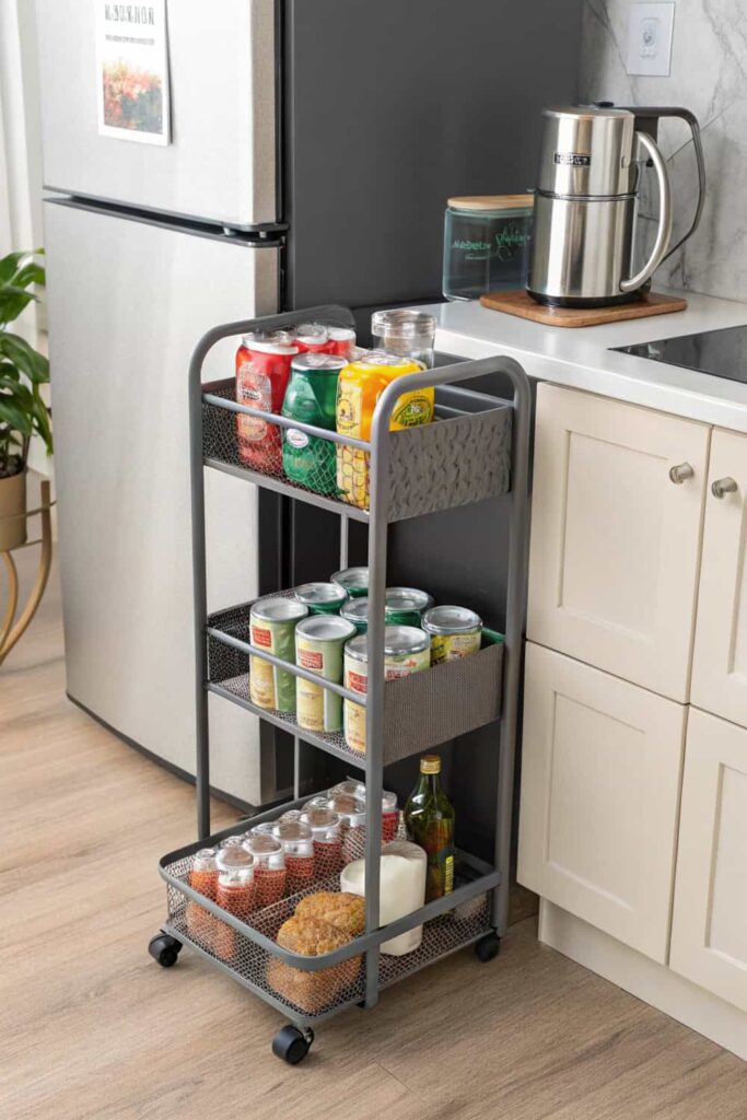 Add Mobile Storage to Your Kitchen