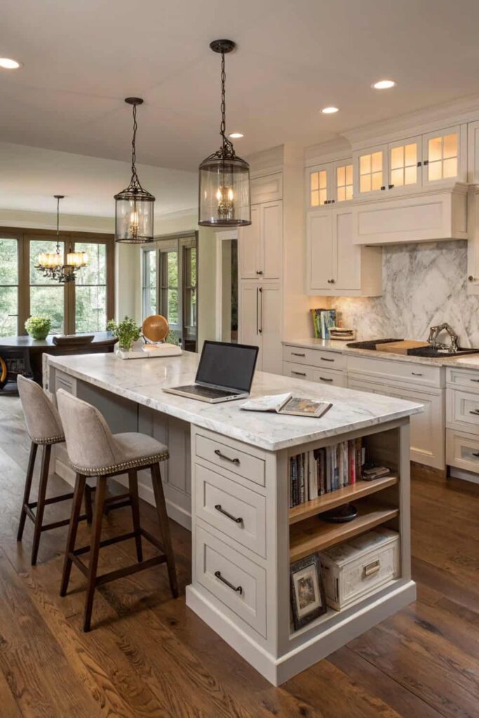 Kitchen Island Workspace