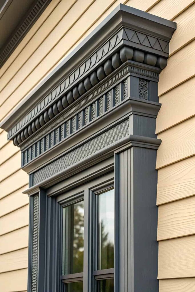 Custom Look: Layered Window Trim Design