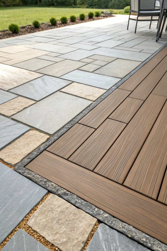 Decking & Pavers for a Defined Outdoor Room