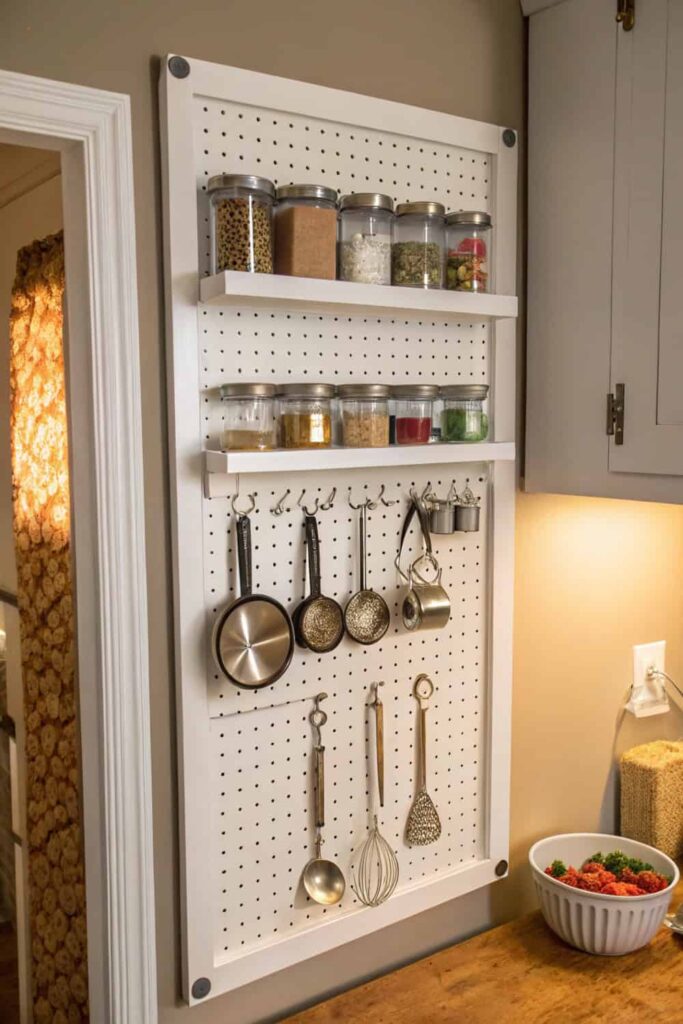 Customize Your Pantry Wall Storage