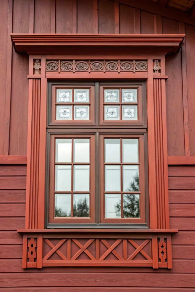 Cohesive Look with Mullion-Integrated Exterior Window Trim