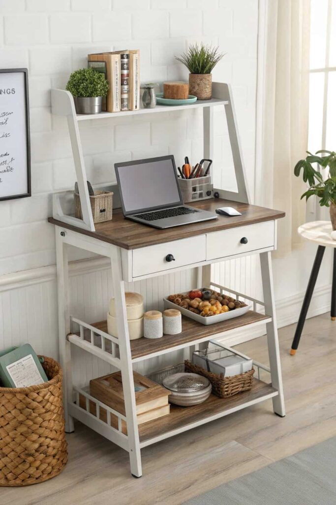 Multi-Level Kitchen Desk