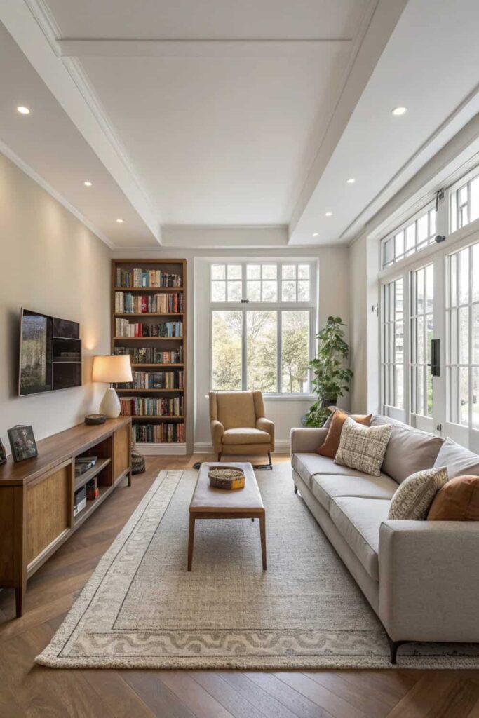 Cozy Zones in Rectangle Living Rooms