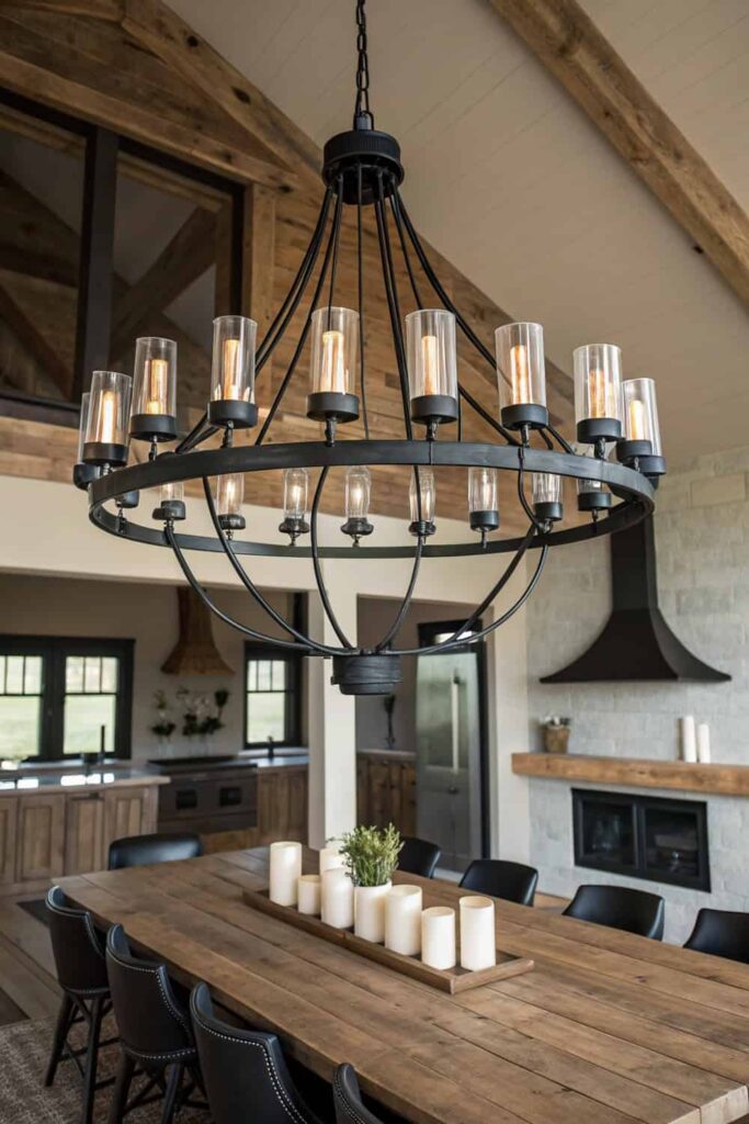 Bold Lighting for Your Farmhouse