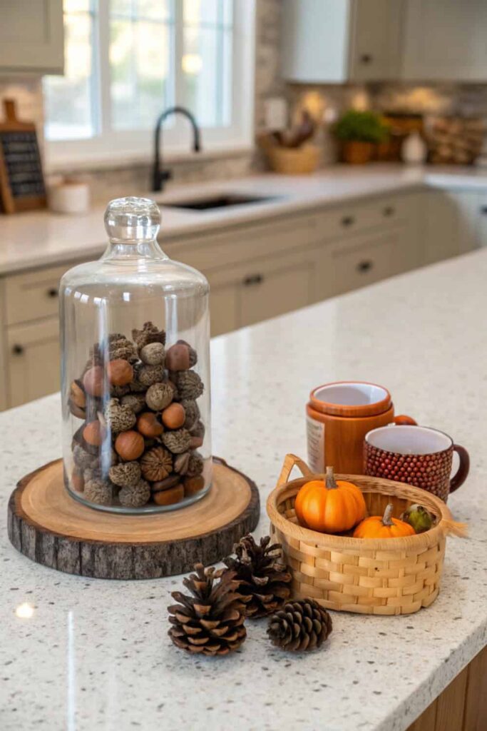 Countertop Fall Kitchen Decor Displays