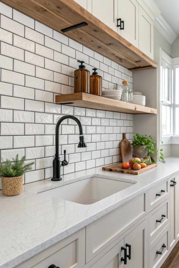 Timeless Subway Tile Backsplash