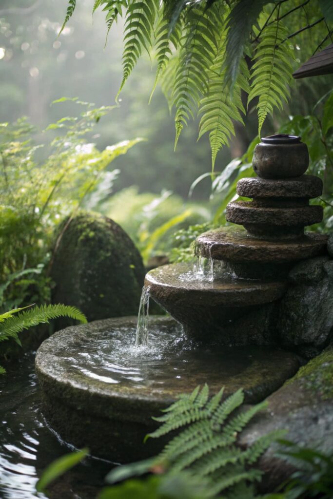 Soothing Water Feature for Your Backyard Oasis