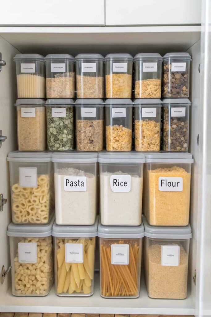 The Magic of Clear Pantry Containers