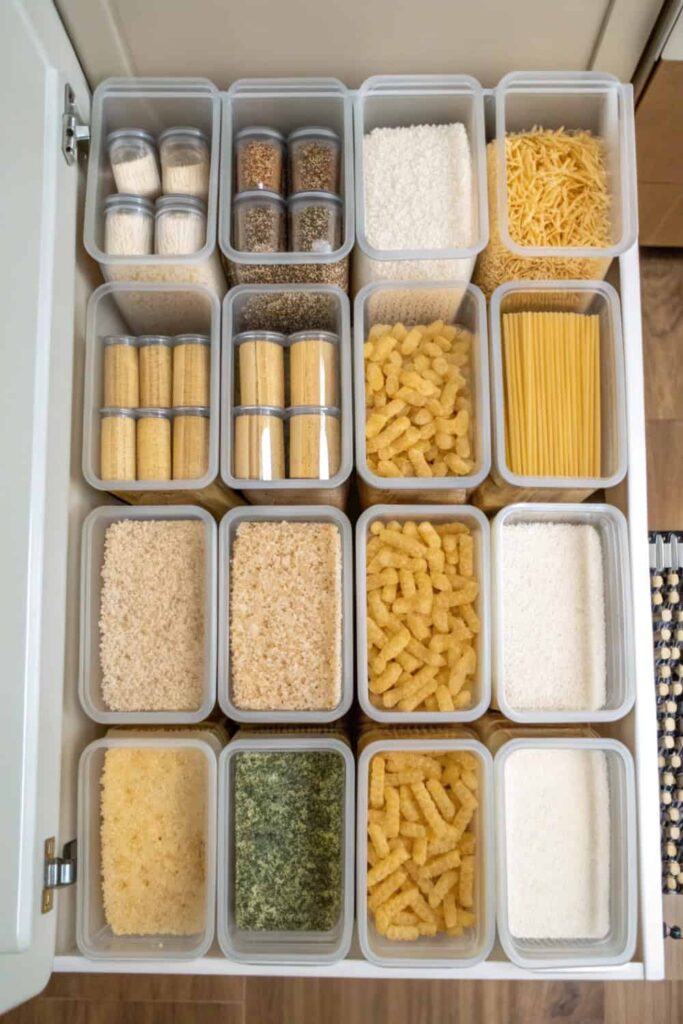 Declutter Your Tiny Pantry Instantly