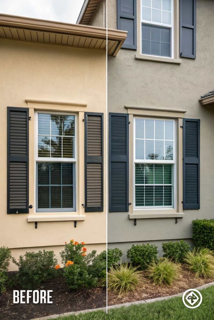 Boost Home Value: The Return on Window Shutters Exterior
