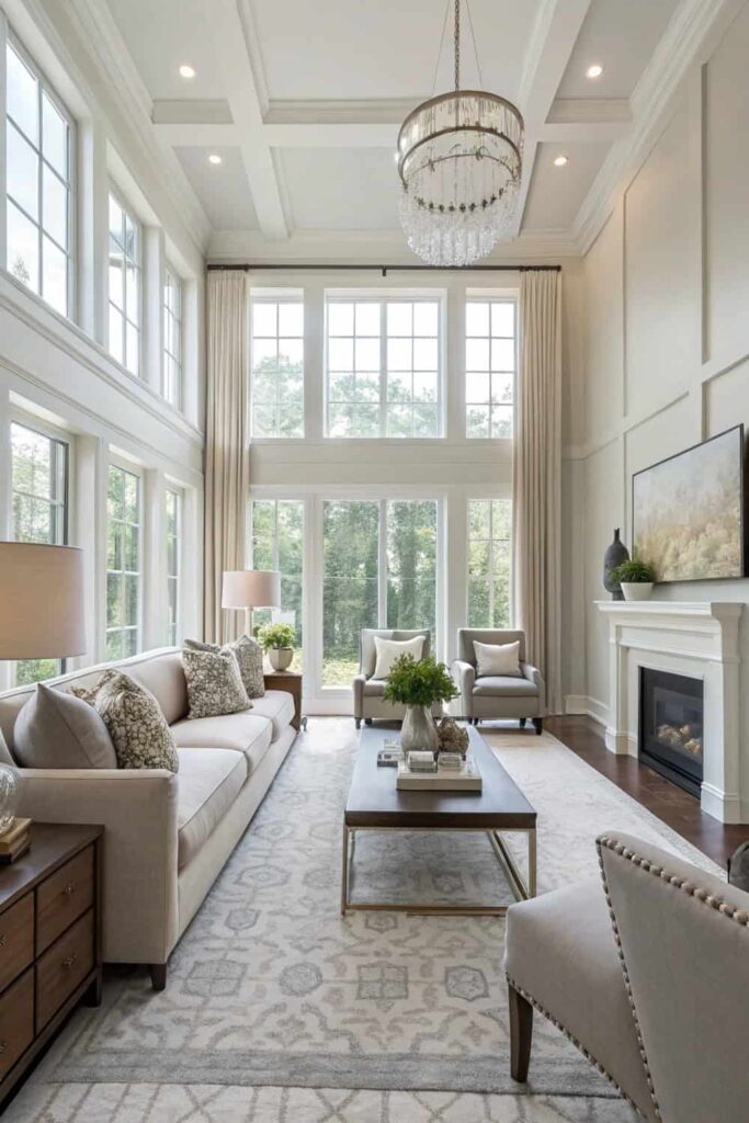 Beautiful rectangle living room ideas