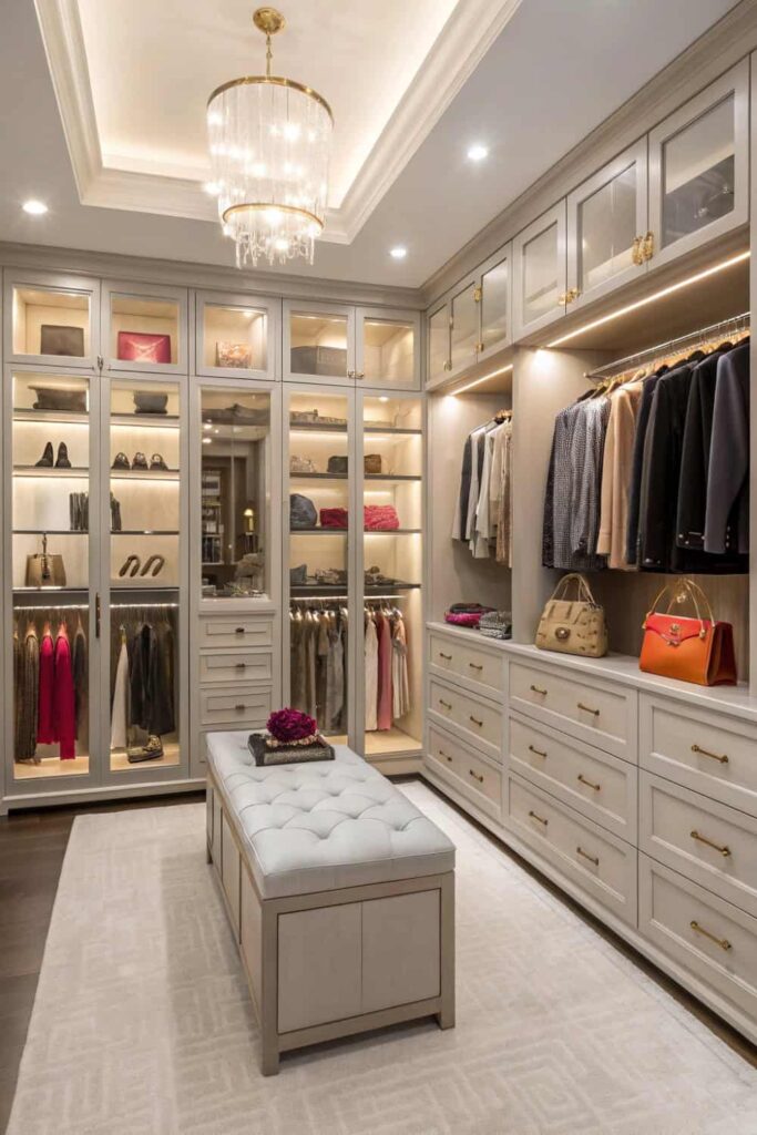 Luxury Walk-In Closet