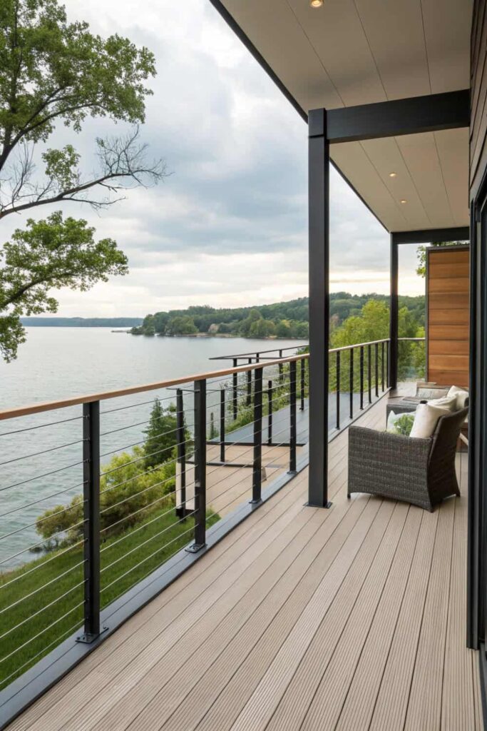 Modern Cable Railing Design