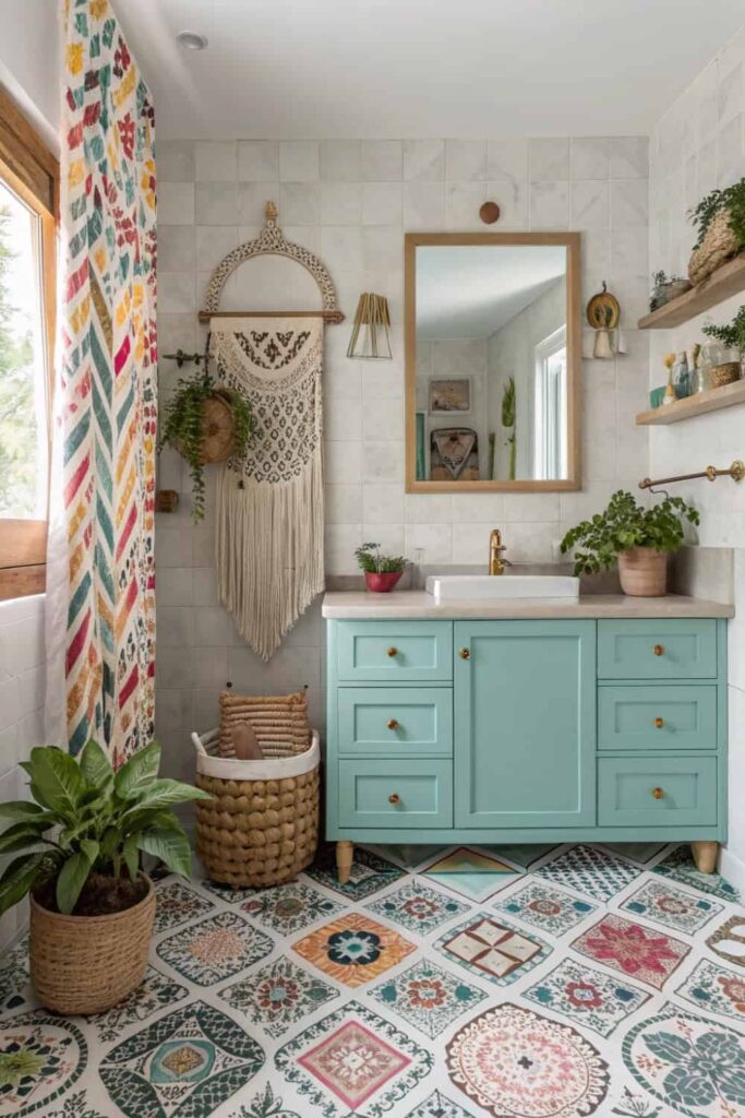 Bohemian Bathroom Ideas