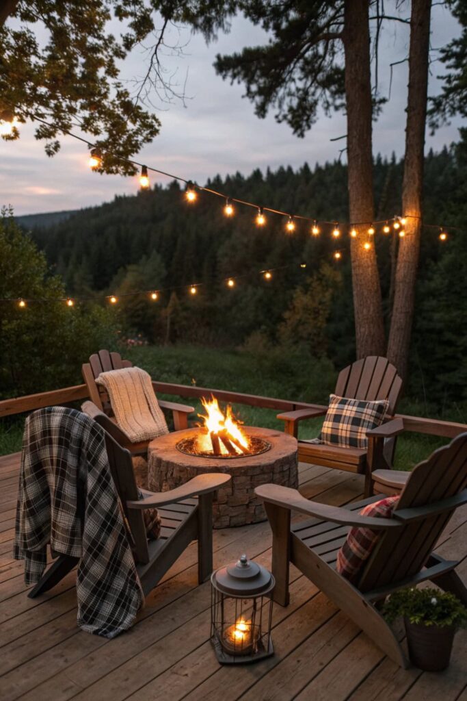Fire Feature Gathering Space