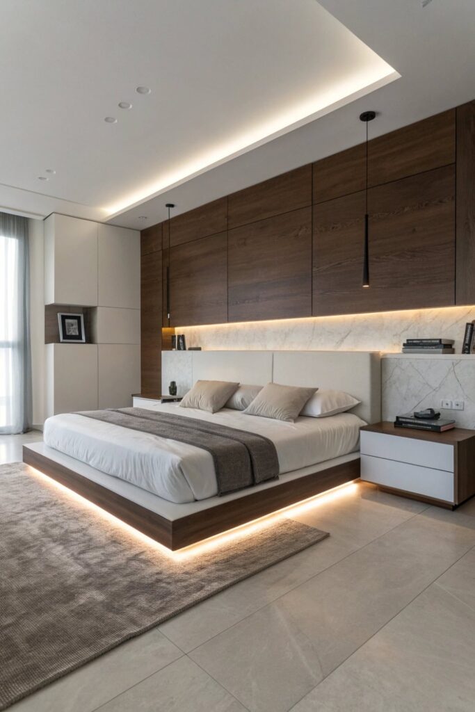 Modern Platform Bed Design