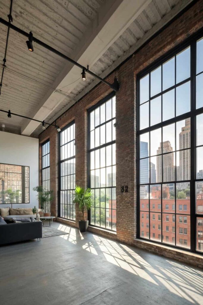 Floor-to-Ceiling Windows for Natural Light
